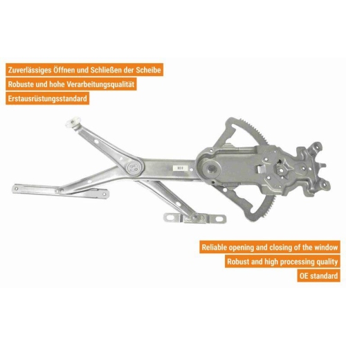 Fensterheber VAICO V40-1057 Original VAICO Qualität für OPEL, vorne rechts
