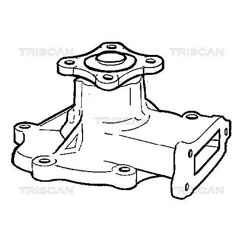 Wasserpumpe, Motork&uuml;hlung TRISCAN 8600 14927 f&uuml;r NISSAN