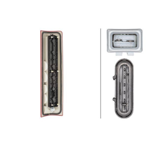 HELLA Heckleuchte 2SK 008 208-051 für DAF IVECO, links