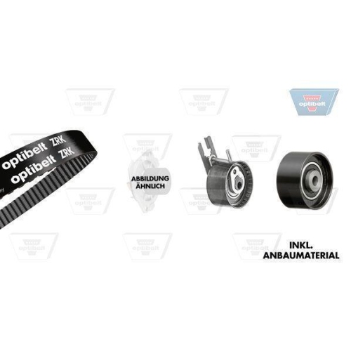 Wasserpumpe + Zahnriemensatz OPTIBELT KT 1328 W4 Optibelt-WAPU-KIT für