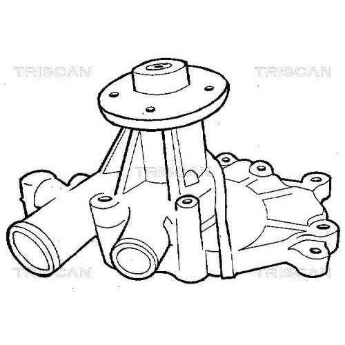 Wasserpumpe, Motork&uuml;hlung TRISCAN 8600 14950 f&uuml;r NISSAN