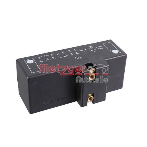 Steuergerät, Elektrolüfter (Motorkühlung) METZGER 0917761 für VAG