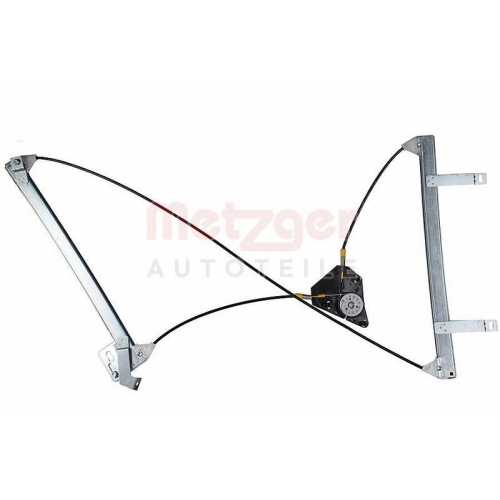 Fensterheber METZGER AUTOTEILE 2160833 für PEUGEOT, vorne links