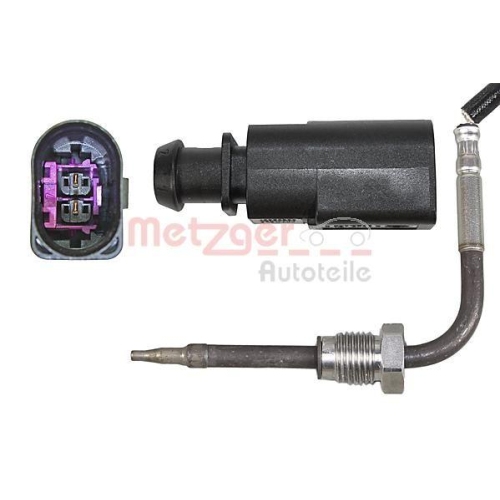 Sensor, Abgastemperatur METZGER 0894419 ORIGINAL ERSATZTEIL GREENPARTS f&uuml;r VAG