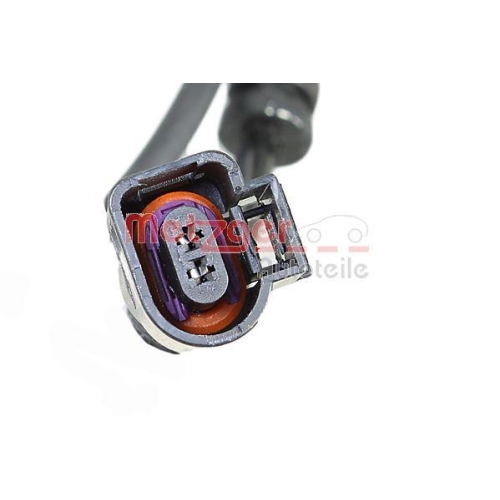 Sensor, Raddrehzahl METZGER 0900507 f&uuml;r AUDI, Vorderachse links