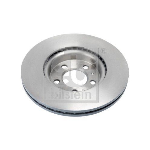 FEBI BILSTEIN 175496 2 St&uuml;ck Bremsscheiben f&uuml;r AUDI SEAT SKODA VW, Vorderachse