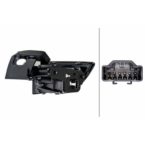 HELLA Heckleuchte 2SK 017 484-111 für OPEL, links