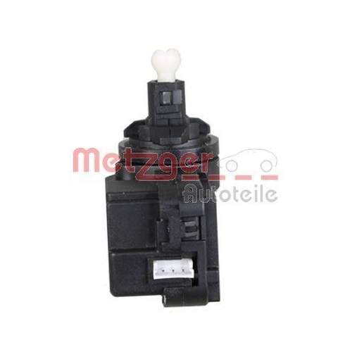 Stellelement, Leuchtweitenregulierung METZGER 0916659 GREENPARTS f&uuml;r FORD VAG