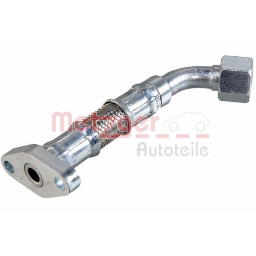 &Ouml;lleitung, Lader METZGER 2361148 f&uuml;r AUDI SEAT SKODA VW