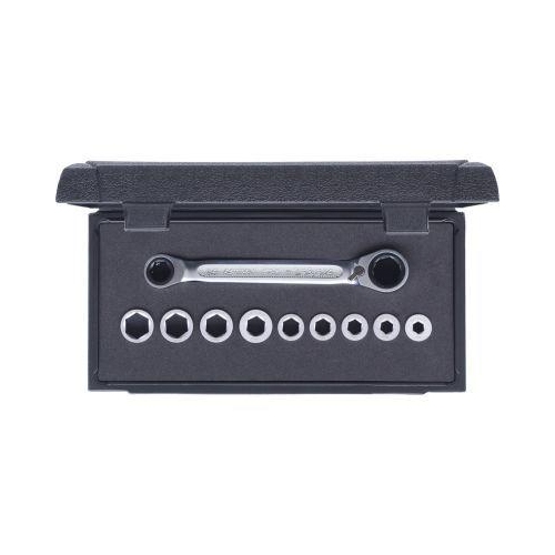 Ratschen-Ringgabelschlüsselsatz KS TOOLS 503.4645 für
