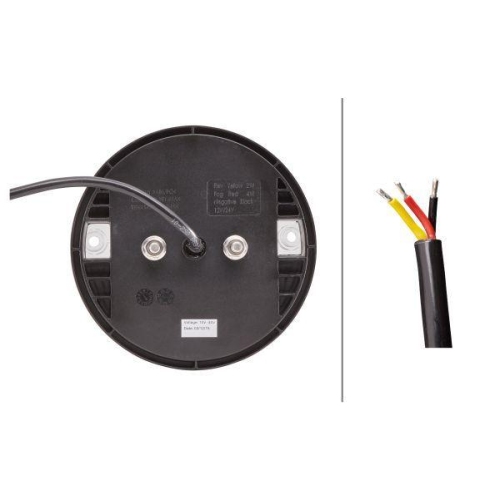 HELLA Heckleuchte 2NR 357 026-151 VALUEFIT für, links, rechts