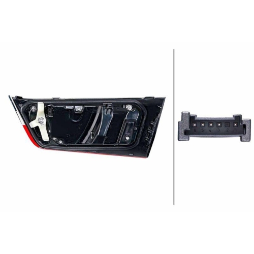 HELLA Heckleuchte 2TZ 013 174-611 für BMW, links