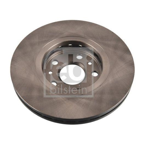 FEBI BILSTEIN 176658 2 St&uuml;ck Bremsscheiben f&uuml;r NISSAN RENAULT, Vorderachse