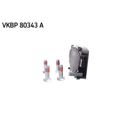 Bremsbelagsatz, Scheibenbremse SKF VKBP 80343 A f&uuml;r KIA, Vorderachse