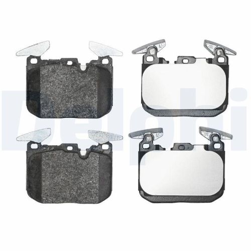 DELPHI LP2449 Bremsbelagsatz, Scheibenbremse f&uuml;r BMW BMW (BRILLIANCE)