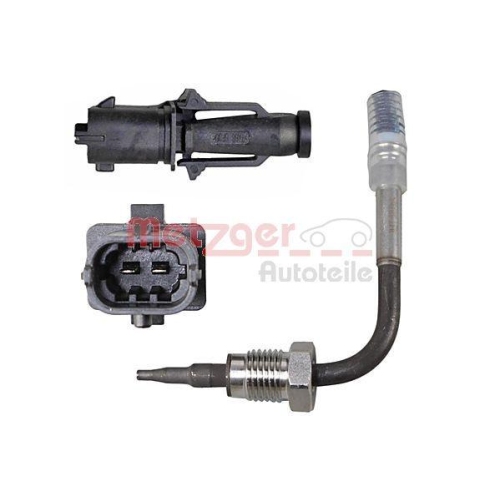 Sensor, Abgastemperatur METZGER 0894431 ORIGINAL ERSATZTEIL f&uuml;r FIAT IVECO