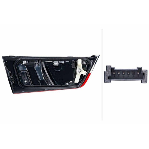HELLA Heckleuchte 2TZ 013 174-661 für BMW, rechts