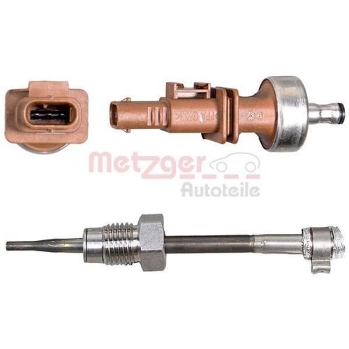 Sensor, Abgastemperatur METZGER 0894433 ORIGINAL ERSATZTEIL f&uuml;r VW