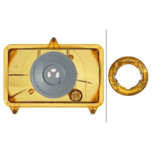 HELLA Hauptscheinwerfer 1AB 008 888-051 f&uuml;r CASE IH SAME FENDT AGCO, links