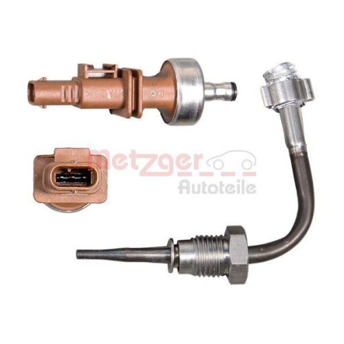 Sensor, Abgastemperatur METZGER 0894434 ORIGINAL ERSATZTEIL f&uuml;r AUDI SEAT SKODA