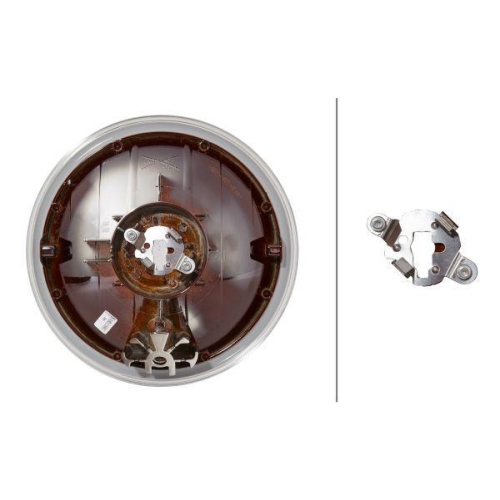 HELLA Scheinwerfereinsatz, Fernscheinwerfer 1F5 154 868-001 f&uuml;r MACK, links