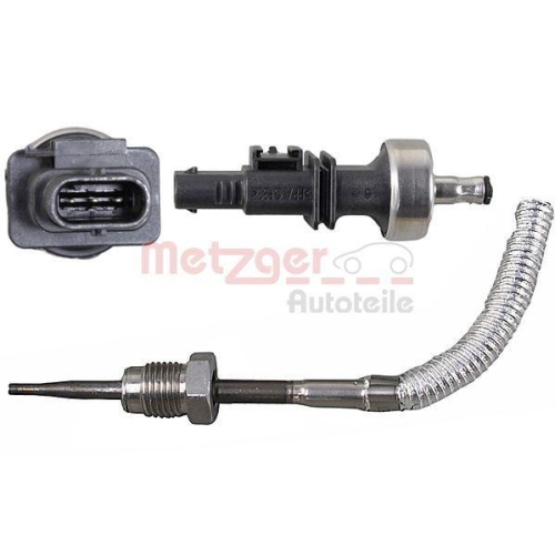 Sensor, Abgastemperatur METZGER 0894435 ORIGINAL ERSATZTEIL f&uuml;r AUDI SEAT SKODA