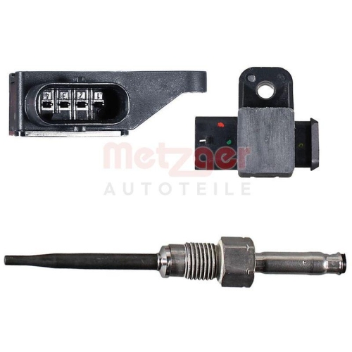 Sensor, Abgastemperatur METZGER 08941023 ORIGINAL ERSATZTEIL f&uuml;r MERCEDES-BENZ