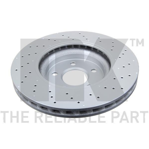 NK 3133124 2 St&uuml;ck Bremsscheiben f&uuml;r MERCEDES-BENZ, Vorderachse