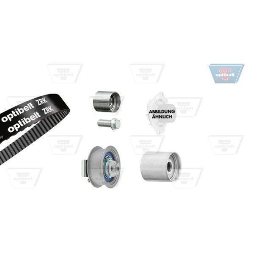 Wasserpumpe + Zahnriemensatz OPTIBELT KT 1432 W1 Optibelt-WAPU-KIT für