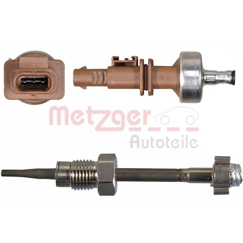 Sensor, Abgastemperatur METZGER 08941024 ORIGINAL ERSATZTEIL GREENPARTS f&uuml;r AUDI