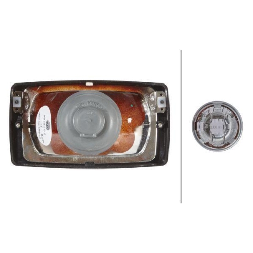 HELLA Arbeitsscheinwerfer 1GB 006 213-111 f&uuml;r IVECO VAN HOOL BOMAG CASE IH SAME