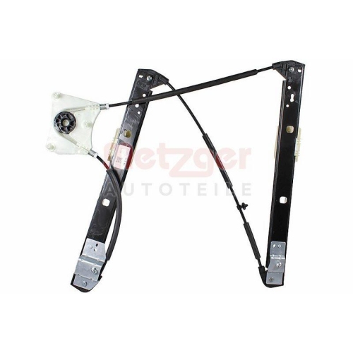 Fensterheber METZGER AUTOTEILE 2160852 für VW, vorne rechts