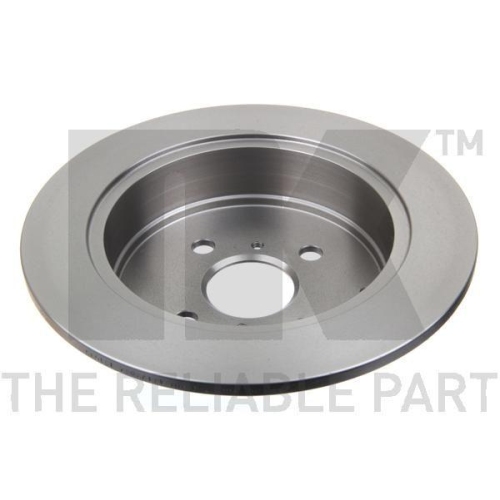 NK 204581 2 St&uuml;ck Bremsscheiben f&uuml;r TOYOTA, Hinterachse