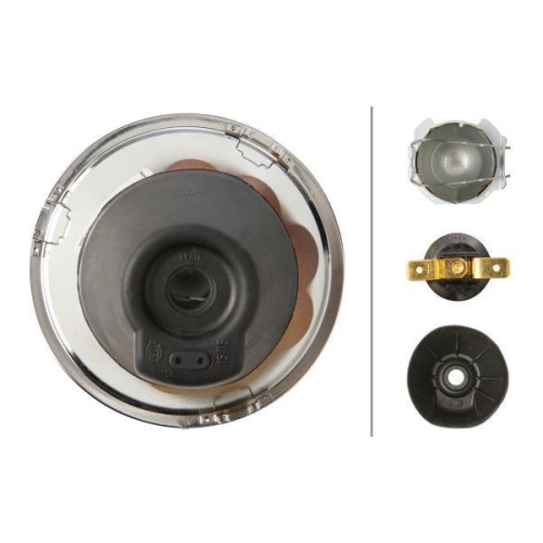 HELLA Scheinwerfereinsatz, Hauptscheinwerfer 1L6 002 395-261 f&uuml;r DAF LEYLAND DAF