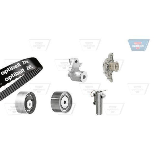Wasserpumpe + Zahnriemensatz OPTIBELT KT 1441 W1 Optibelt-WAPU-KIT für