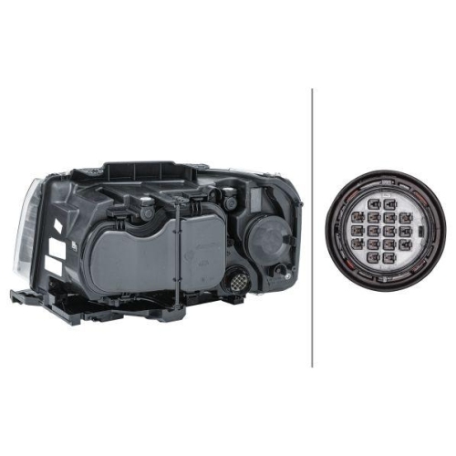 HELLA Hauptscheinwerfer 1LJ 354 813-021 f&uuml;r LAND ROVER, rechts