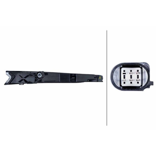 HELLA Heckleuchte 2SD 016 523-111 für PORSCHE, links