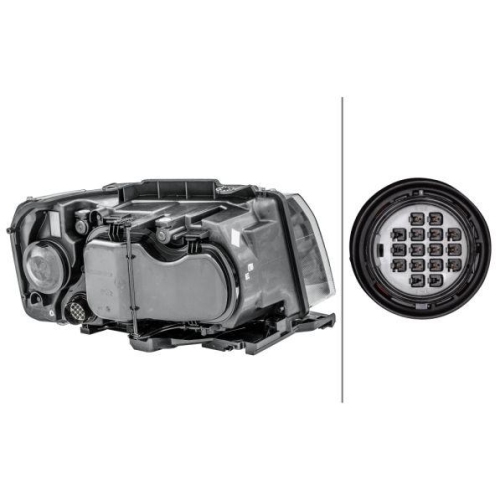 HELLA Hauptscheinwerfer 1LJ 354 813-131 für LAND ROVER, links