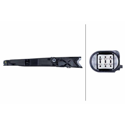 HELLA Heckleuchte 2SD 016 523-121 für PORSCHE, rechts