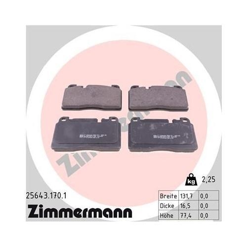Bremsscheibe ZIMMERMANN 100.3356.52 SPORT Z f&uuml;r PORSCHE VAG AUDI (FAW) VW (SVW)