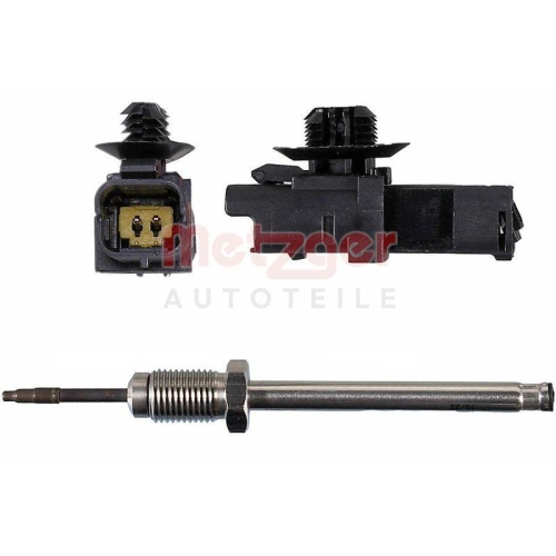 Sensor, Abgastemperatur METZGER 08941028 für NISSAN RENAULT, Abgasturbolader