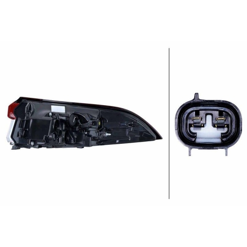 HELLA Heckleuchte 2SD 354 894-031 für TOYOTA, links