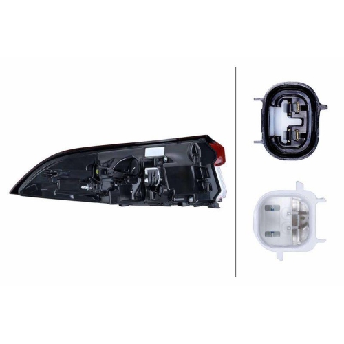 HELLA Heckleuchte 2SD 354 894-041 f&uuml;r TOYOTA, rechts