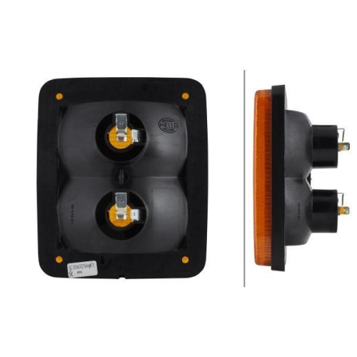 HELLA Blinkleuchte 2BA 005 200-311 für AEBI IVECO VAN HOOL TATA VDL, links