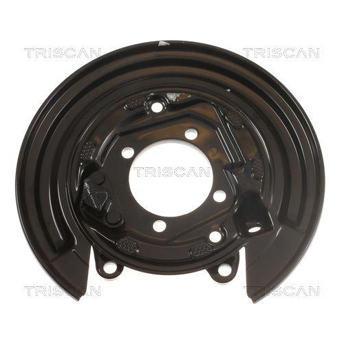Spritzblech, Bremsscheibe TRISCAN 8125 13201 f&uuml;r TOYOTA, Hinterachse links