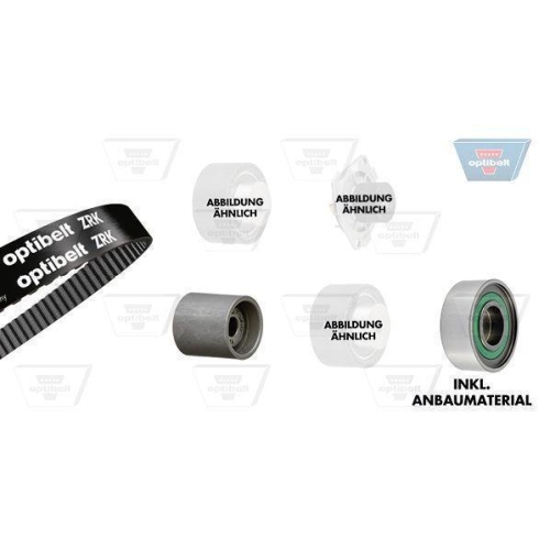 Wasserpumpe + Zahnriemensatz OPTIBELT KT 1514 W1 Optibelt-WAPU-KIT für