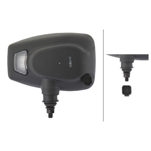 HELLA Hauptscheinwerfer 1EE 996 174-251 für AEBI TOYOTA LIEBHERR KOMATSU MANITOU