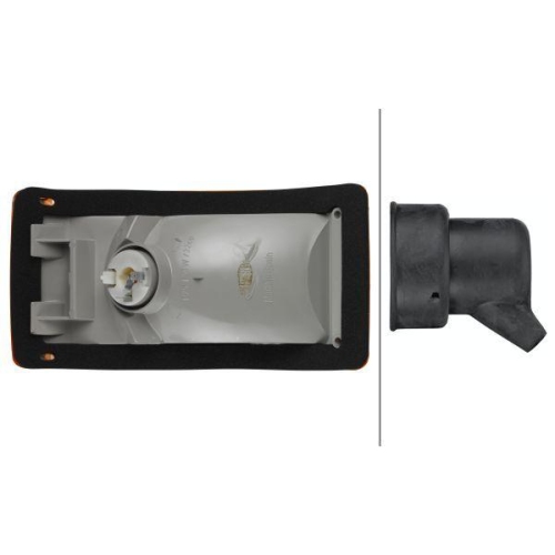 HELLA Blinkleuchte 2BA 005 603-047 f&uuml;r MACK SCANIA GILLIG MCI, links, rechts