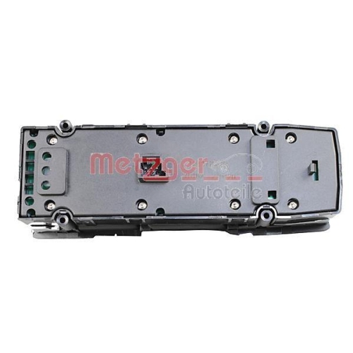 Schalter, Fensterheber METZGER 0916683 f&uuml;r MERCEDES-BENZ, fahrerseitig, vorne