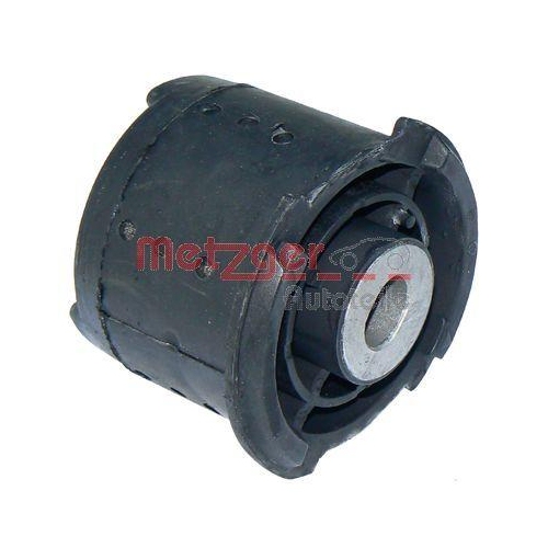 Lagerung, Achskörper METZGER 52036304 für BMW, Hinterachse rechts, vorne